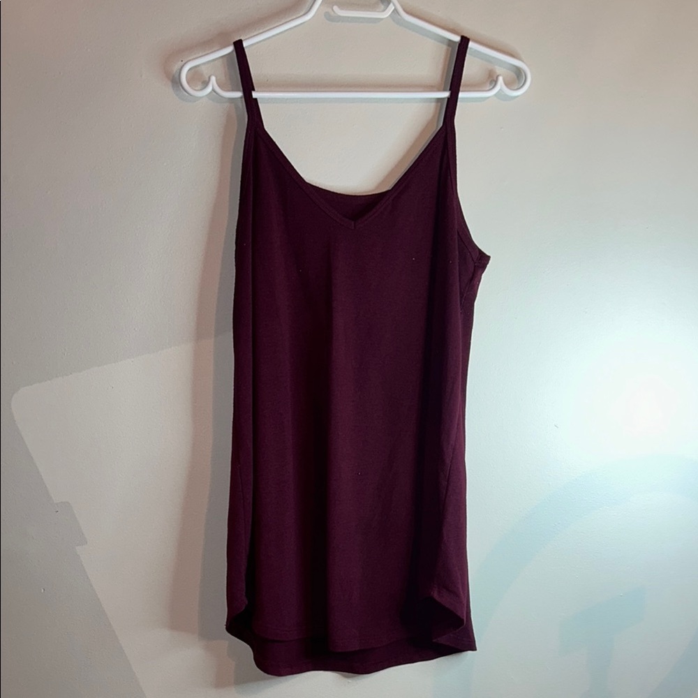 Zenana Outfitters Red Sleeveless Fitted Camisole